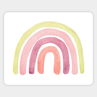 Cute pink rainbow Magnet